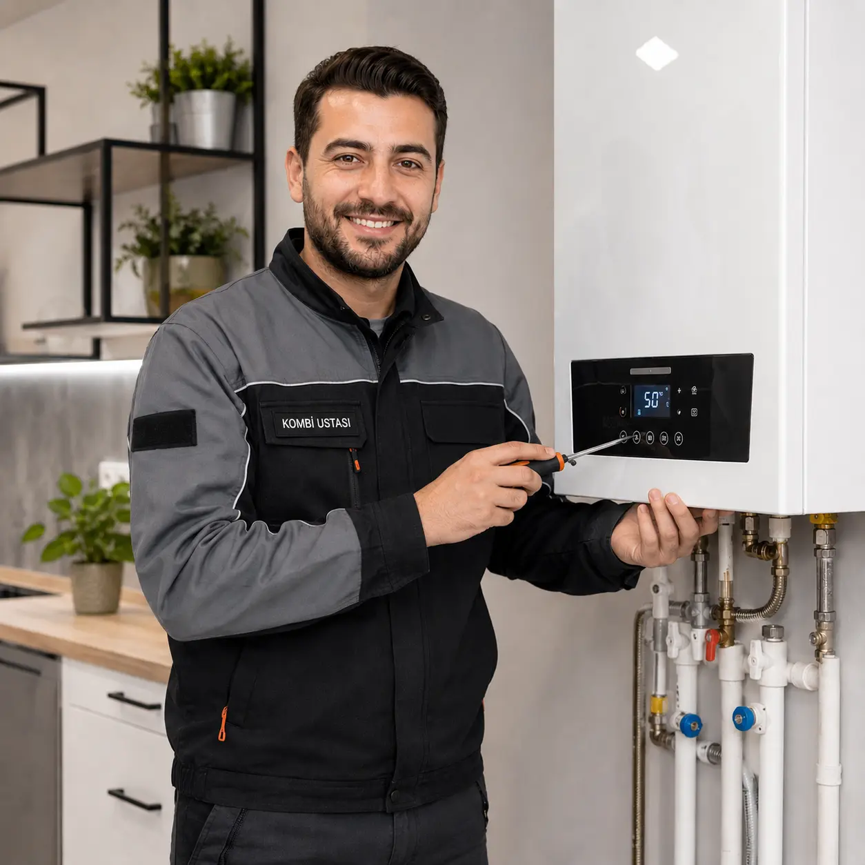 Menderes Bosch kombi tamiri ustası Mustafa Usta — İsmetinönü Mahallesi ve Develi Mahallesi ısıtma sistemleri uzmanı